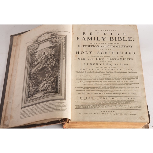 93 - BIBLE, ENGLISH. The Holy Bible Containing the Old Testament and The New..., London: Printed by Henry... 