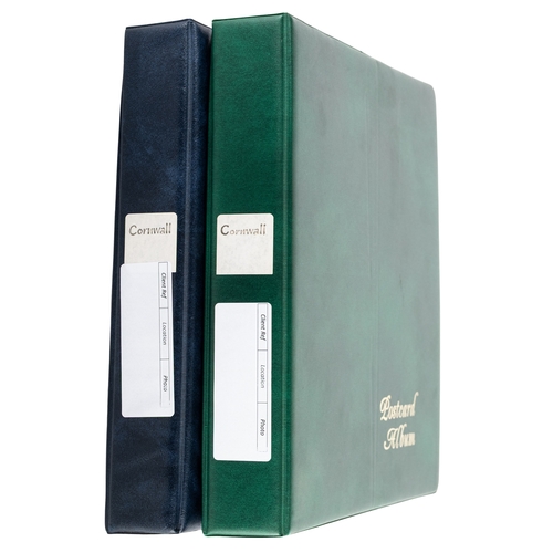 1 - Two albums of early 20th Century and later postcard of Cornwall, mostly topographical views includin... 