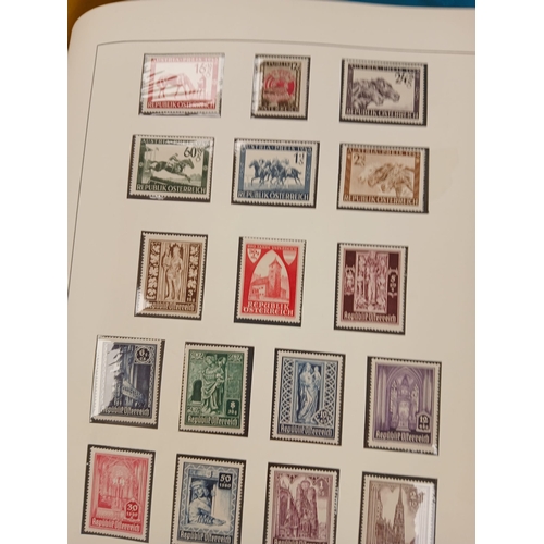 101 - World. An accumulation of stamps in four bags-for-life including, useful Austria in one country albu... 