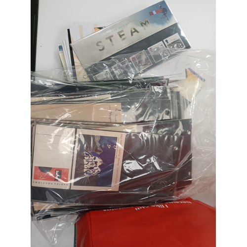 101 - World. An accumulation of stamps in four bags-for-life including, useful Austria in one country albu... 