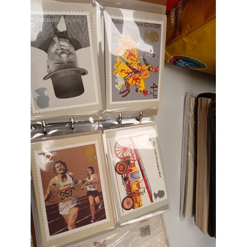 101 - World. An accumulation of stamps in four bags-for-life including, useful Austria in one country albu... 