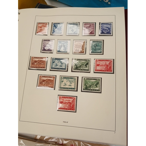 101 - World. An accumulation of stamps in four bags-for-life including, useful Austria in one country albu... 