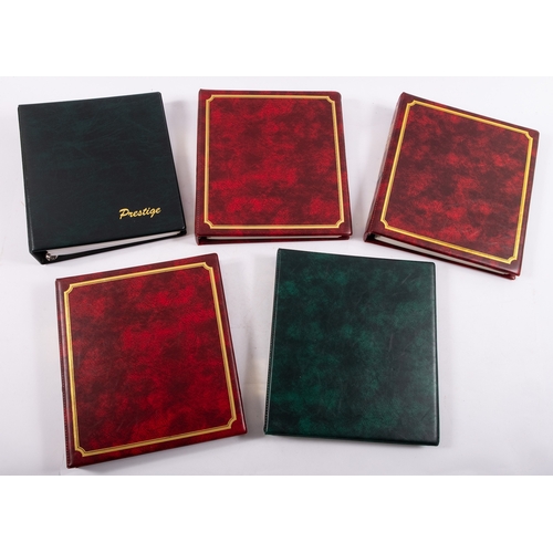 102 - Great Britain & World. A collection in seventeen albums and loose, from 1840 1d v black X2 (poor) bu... 