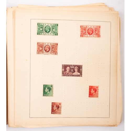 103 - World and China. A collection of world stamps in three albums, with strength in an intact Lincoln al... 