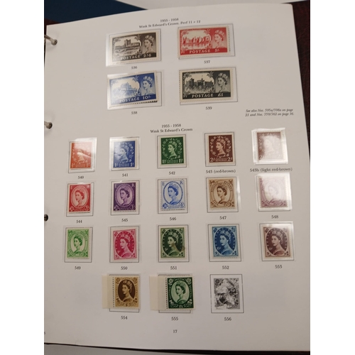 104 - Great Britain and World. A collection of stamps in seven volumes, including Great Britain with early... 