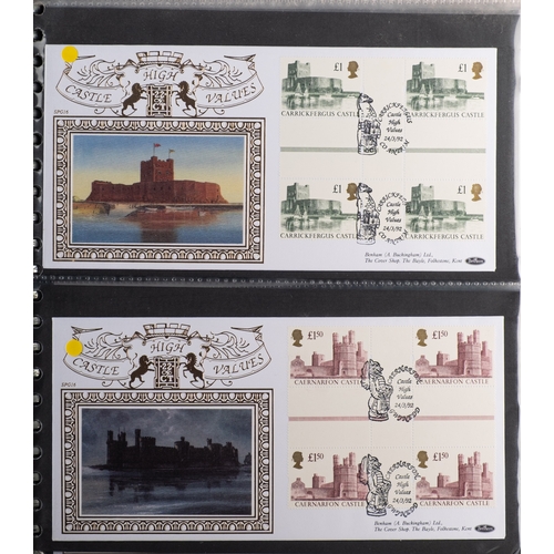 124 - Great Britain. A collection of mostly better QEII First Day Covers in three albums, including 32 x C... 