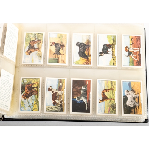 13 - An album of Godfrey Phillips cigarette cards, various sets and part sets including 'Ships That have ... 