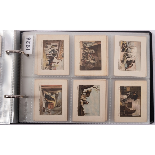 17 - Ty-phoo and others. Four albums of various trade cards, various subject matter and publishers.