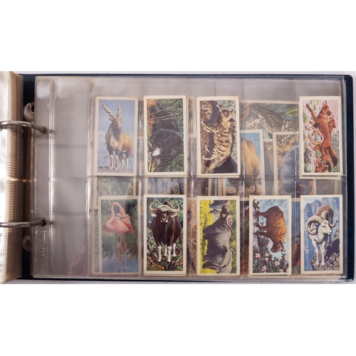 17 - Ty-phoo and others. Four albums of various trade cards, various subject matter and publishers.