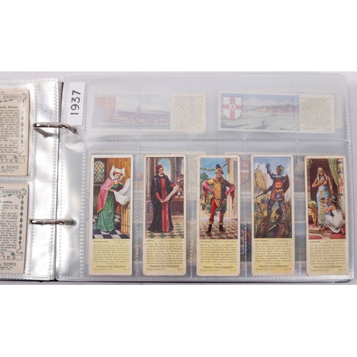 17 - Ty-phoo and others. Four albums of various trade cards, various subject matter and publishers.