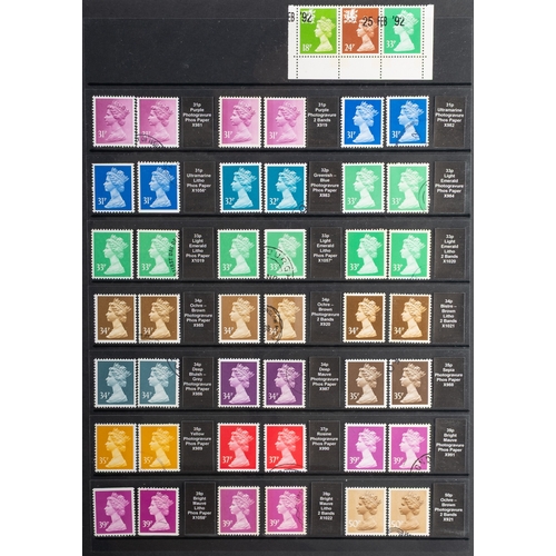 26 - Great Britain. A useful collection of Machin issues, with many identified (not guaranteed), MNH and ... 