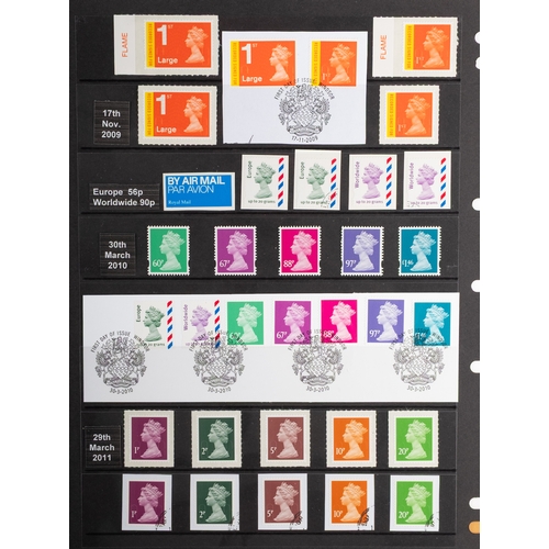 26 - Great Britain. A useful collection of Machin issues, with many identified (not guaranteed), MNH and ... 