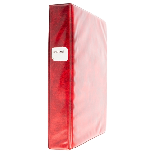 29 - Ireland. A mostly used collection on one-country printed album pages from 1922, including Seahorses ... 