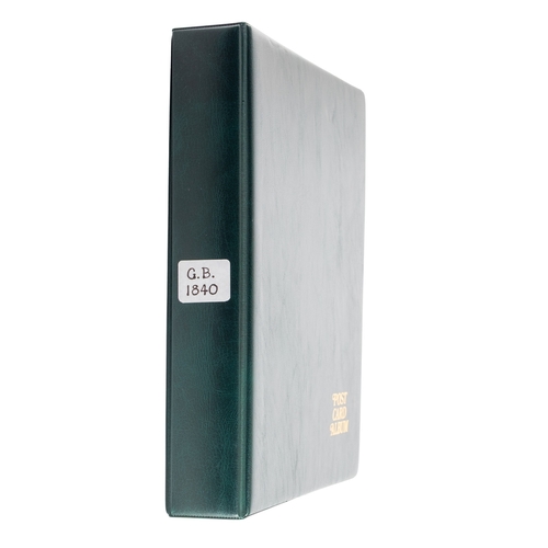 31 - Great Britain. A collection of Great British stamps in stock-book, from 1840 1d black with 4 margins... 