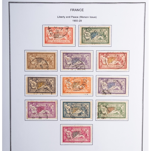 35 - France. A beautiful collection in two albums, put together with care and great passion, comprising u... 