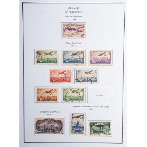 35 - France. A beautiful collection in two albums, put together with care and great passion, comprising u... 