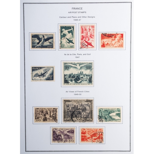 35 - France. A beautiful collection in two albums, put together with care and great passion, comprising u... 