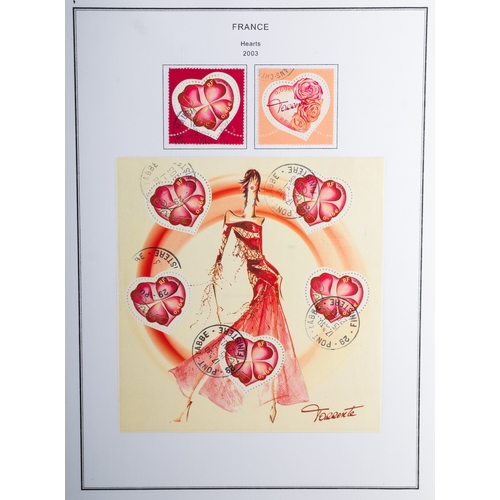 35 - France. A beautiful collection in two albums, put together with care and great passion, comprising u... 