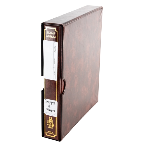 4 - An album of early 20th century postcards, comprising serval shipwrecks including the 'Herzogin Cecil... 