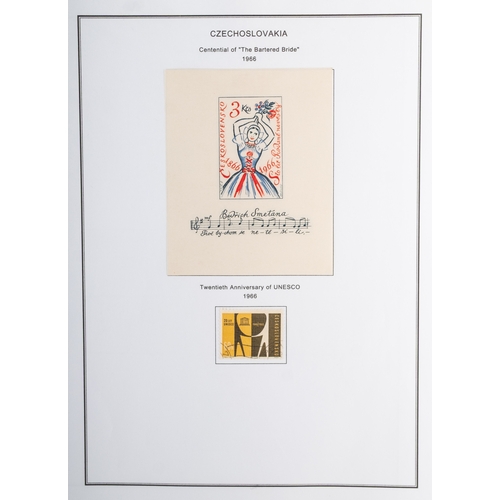 41 - Czechoslovakia. A nicely written up collection of fine used Czechoslovakia / Czech material in two v... 
