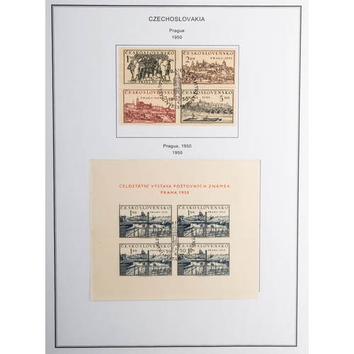 41 - Czechoslovakia. A nicely written up collection of fine used Czechoslovakia / Czech material in two v... 
