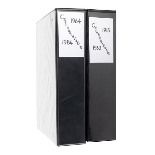 41 - Czechoslovakia. A nicely written up collection of fine used Czechoslovakia / Czech material in two v... 