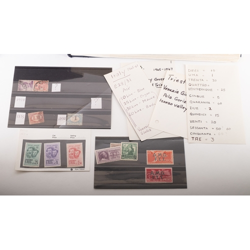 42 - Italy. A used collection of Italian stamps in a one-country album from early to 1990s. (Note, some p... 