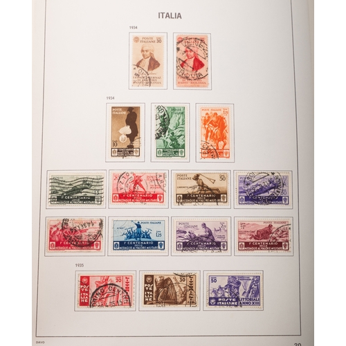 42 - Italy. A used collection of Italian stamps in a one-country album from early to 1990s. (Note, some p... 