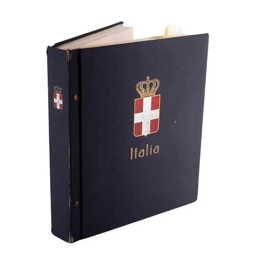 42 - Italy. A used collection of Italian stamps in a one-country album from early to 1990s. (Note, some p... 