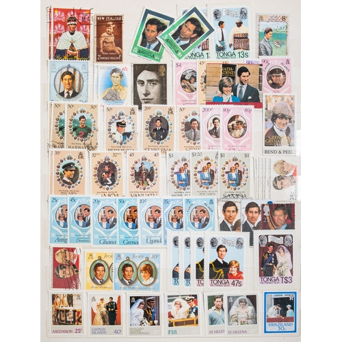 46 - Great Britain. A collection of general and duplicated stamps from Great Britain, mostly used, but in... 