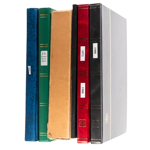 46 - Great Britain. A collection of general and duplicated stamps from Great Britain, mostly used, but in... 