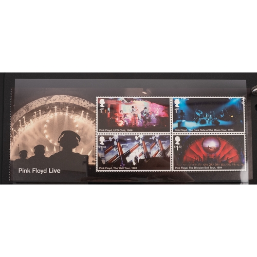 51 - Great Britain. A collection of GB stamps including overseas overprints in a 32-sided light stock-boo... 