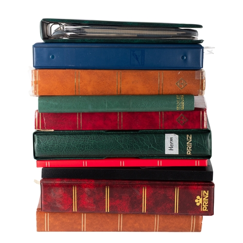 52 - Cinderella. A good collection of Cinderella type material in twelve volumes including Bardsey, Lundy... 