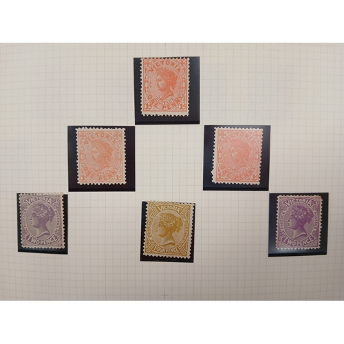 60 - Australia and Australian states collection from Queen Victoria onwards, in SG Devon album, including... 