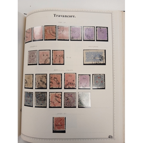 61 - India, Burma, Ceylon, Pakistan ''Illustrated Minkus Stamp Album'', with ranges including Indian stat... 