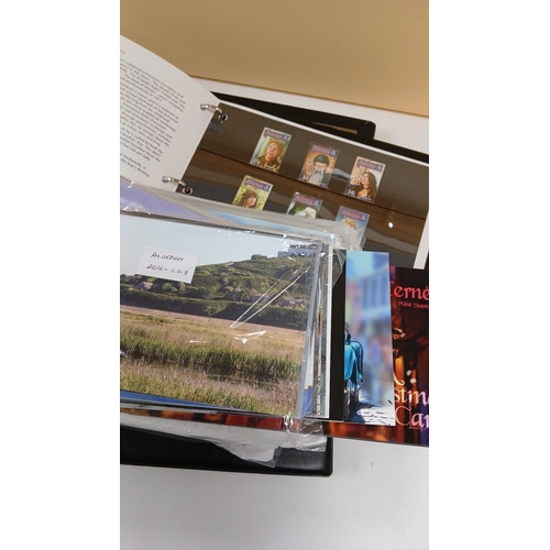 63 - Alderney. A collection of stamps from Alderney in two boxed hingeless albums, together with a quanti... 