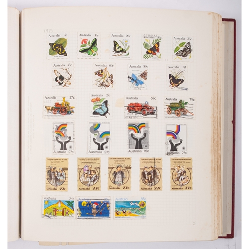 67 - ''World. Very large accumulation of stamps in numerous albums ( a car full), in boxes and bags, comp... 