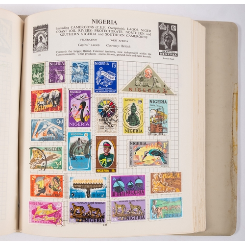 67 - ''World. Very large accumulation of stamps in numerous albums ( a car full), in boxes and bags, comp... 