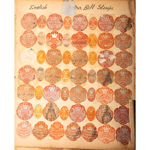 68 - OLD TIME.  An unusual old-time album, somewhat distressed, formerly belonging to Edward Picken Uglow... 