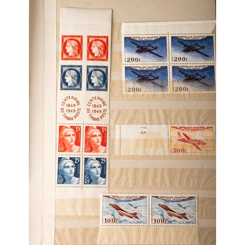 70 - World. A box of world stamps, including IOM FDCs, general albums, but includes a small stock-book of... 