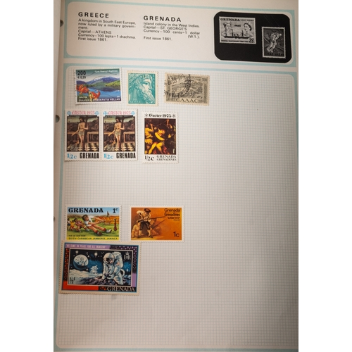 70 - World. A box of world stamps, including IOM FDCs, general albums, but includes a small stock-book of... 