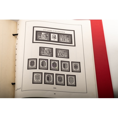 74 - Austria. A collection of Austrian stamps in One Country binder from 1945 Overprints (the status of t... 