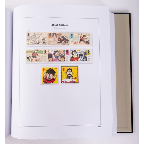 76 - ''Great Britain. A large collection of Great British stamps, with mint and used, and much MNH, from ... 