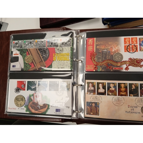 79 - Great Britain. A collection of Great Britain in ten volumes including one-country album with 1840 1d... 