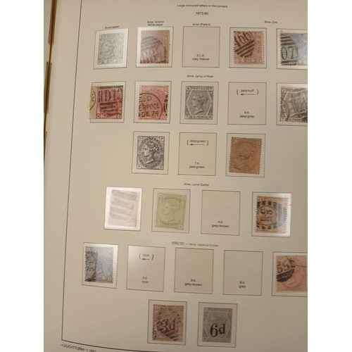 79 - Great Britain. A collection of Great Britain in ten volumes including one-country album with 1840 1d... 