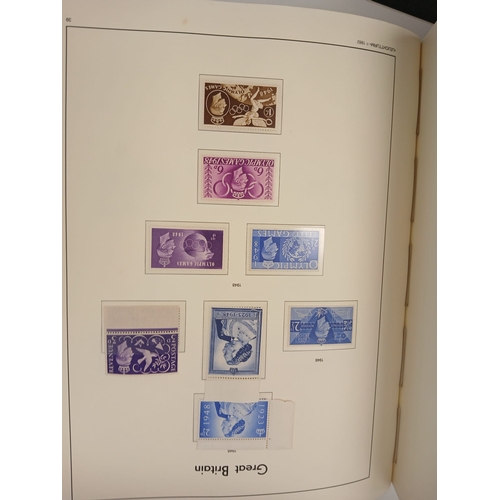 79 - Great Britain. A collection of Great Britain in ten volumes including one-country album with 1840 1d... 