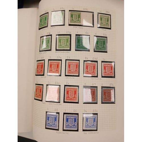 80 - Great Britain. A collection of Great British Stamps in eighteen volumes, with better noticed includi... 
