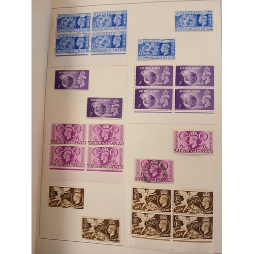 80 - Great Britain. A collection of Great British Stamps in eighteen volumes, with better noticed includi... 