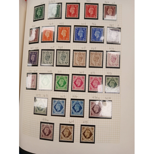 80 - Great Britain. A collection of Great British Stamps in eighteen volumes, with better noticed includi... 