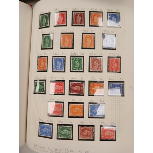 80 - Great Britain. A collection of Great British Stamps in eighteen volumes, with better noticed includi... 